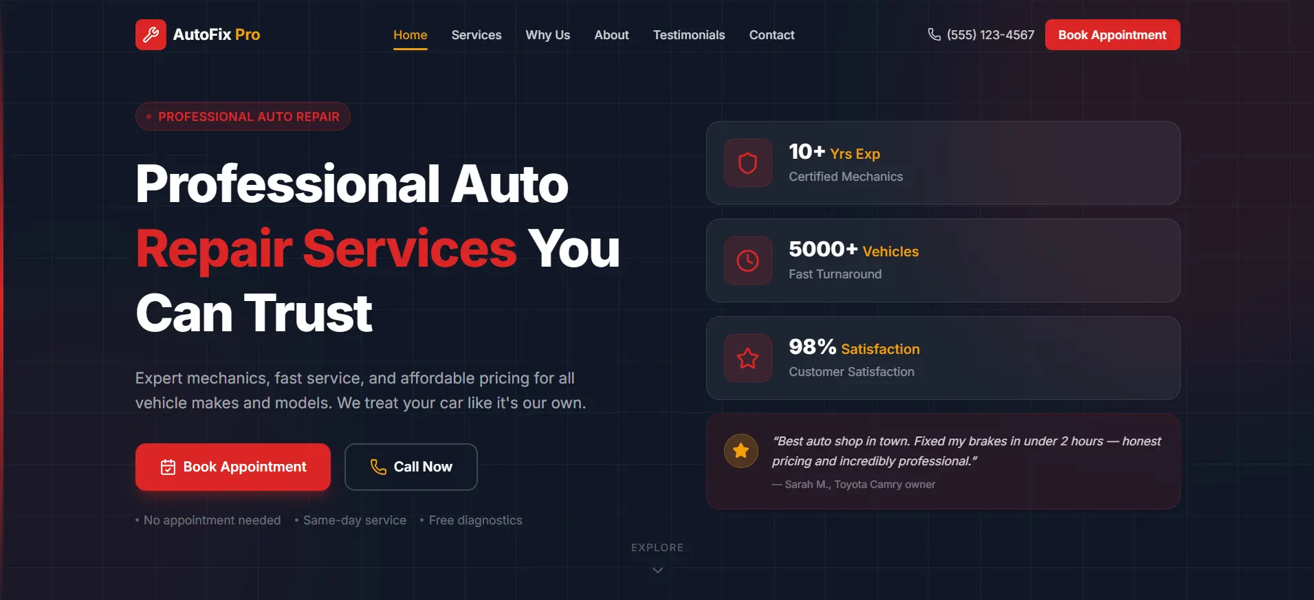 AutoFix Pro - Sample